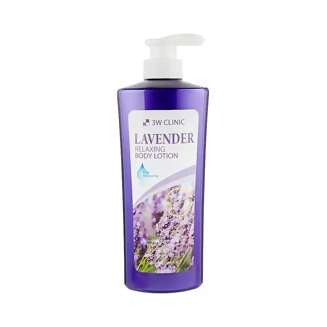 3W Clinic (All) Body Lotion 550ml bottle